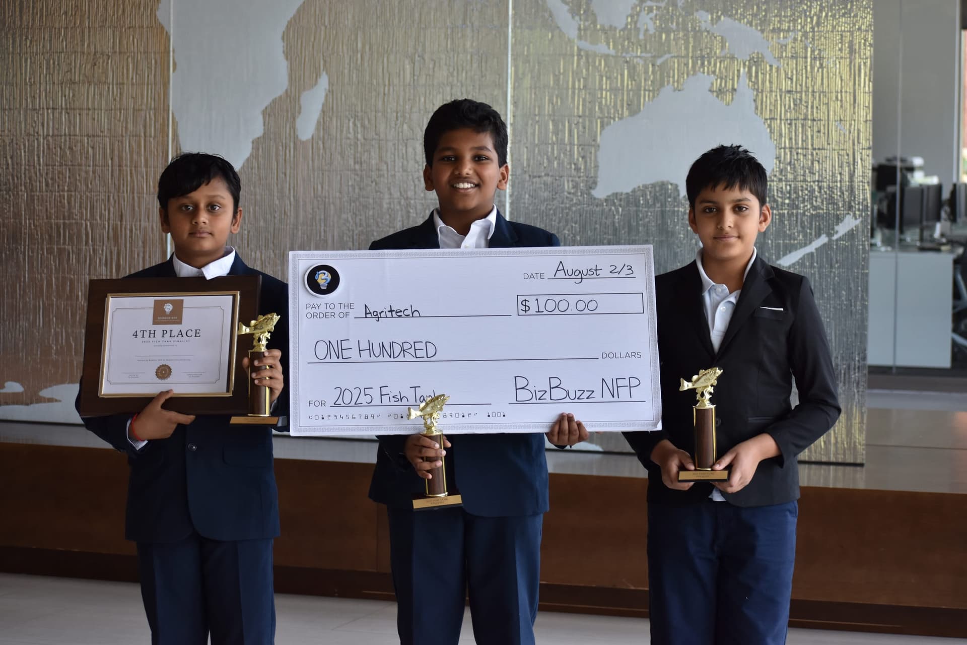 Ohm Patel, Nikhil Naveen, Sai Sirasani, & Krish Mittal, Agritech